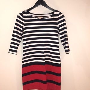 Banana Republic stripped cotton dress